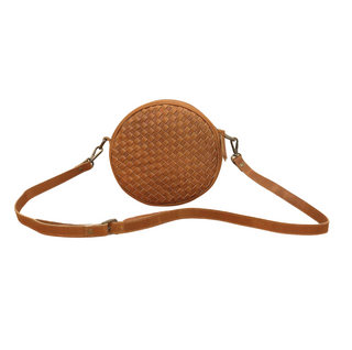 Ruby Round Woven Bag