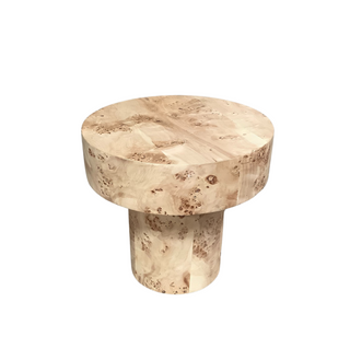 Burl End Table