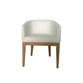 Patten Dining Chair, front side, dining room, kitchen chairs, dining chairs white, sustainable furniture, handmade chair, liamandlana.com