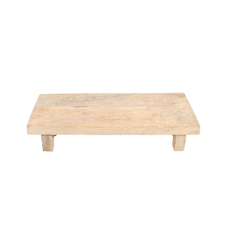 Reclaimed Wood Bajot, front side, cutting board, wood cutting boards, cutting board wood, reclaimed wood board, serving board, wood riser, tabletop accessory, decor, natural wood grain, handmade, liamandlana.com