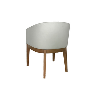 Patten Dining Chair, back side, dining room, kitchen chairs, dining chairs white, sustainable furniture, handmade chair, liamandlana.com