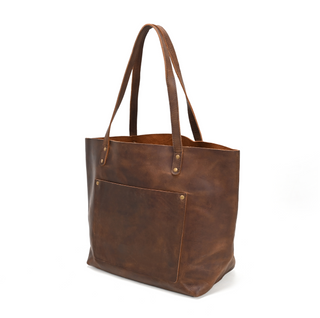 Lena Leather Tote, side angle, tote bag, leather tote bag, tote bag leather, leather tote, genuine leather, luxury bag, handmade bag, fashion, leather purses, liamandlana.com