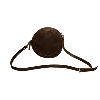 Ruby Round Bag - Antique Brown
