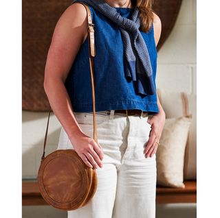 Ruby Round Bag - Tan