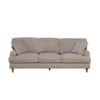 London Sofa, front side, couch, furniture living room, grey sofa, sofa on casters, luxury furniture, liamandlana.com 