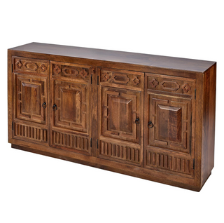 Lennox Sideboard, side, buffet table, cabinet, vintage sideboard, handcarved, sustainable furniture, liamandlana.com 