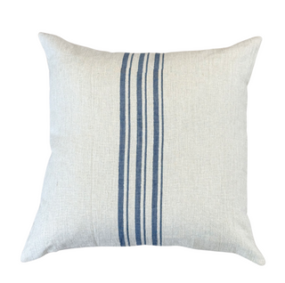 Quinn Pillow 22" x 22" - Blue