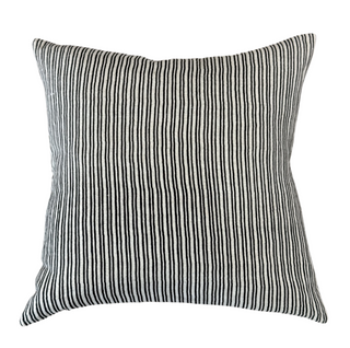 Wren Pillow 22" x 22" - Black