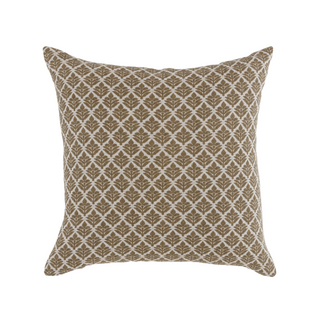 Piper Brown Pillow 22" x 22"