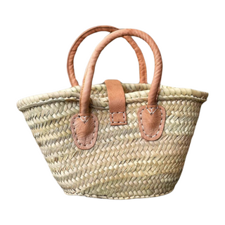 Tiny Market Purse, back side, purses, straw bag, basket bag, french market basket bag, market bag, woven bag, woven purse, luxury bag, handmade bag, fashion, summer bag, liamandlana.com 