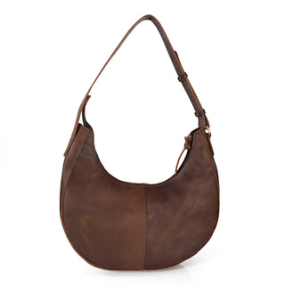 Stella Shoulder Bag - Dark Brown