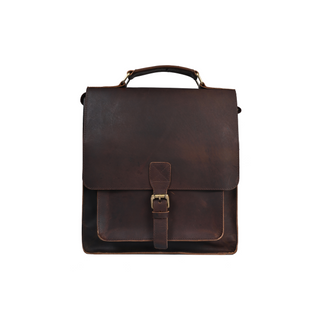 Monte Messenger Bag - Dark Brown