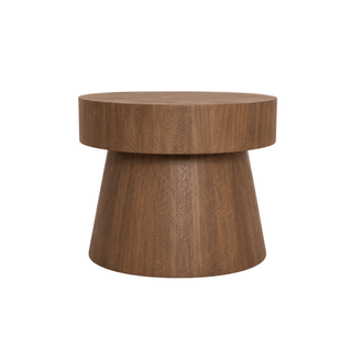 Mushroom Accent Table, Small - Light Walnut