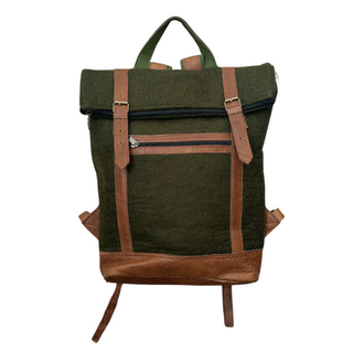 Wool Backpack - Olive