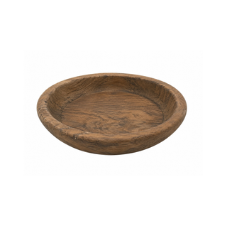 Recycled Wood Bowl, Small - Rustic Brown