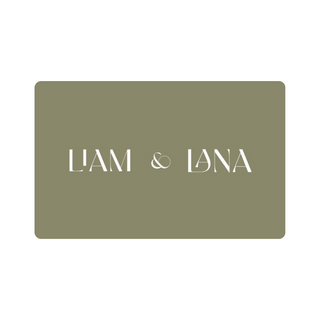 Liam & Lana gift card